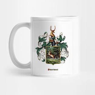 Swartwout Family Coat of Arms and Crest Mug